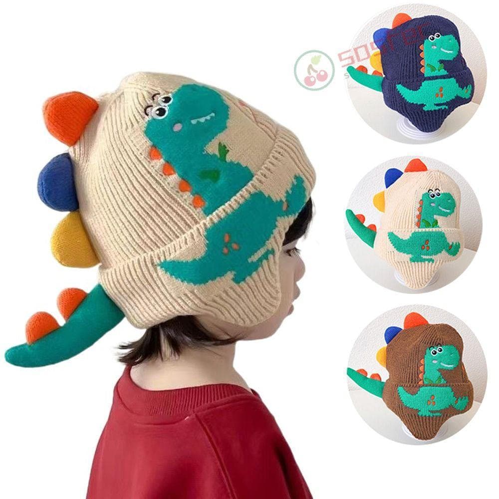 Chapéu De Bebê SOSFER , Lindo Proteção De Ouvido De Inverno , Gorro De Malha Quente À Prova De Vento Frio Para Crianças