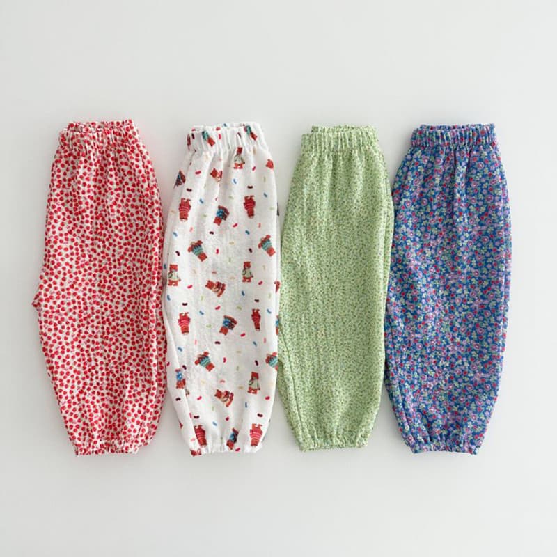 Verão versão coreana masculino feminino bebê Mosquito calças bebê estilo fino calças estilo ocidental Floral Bloomers cr