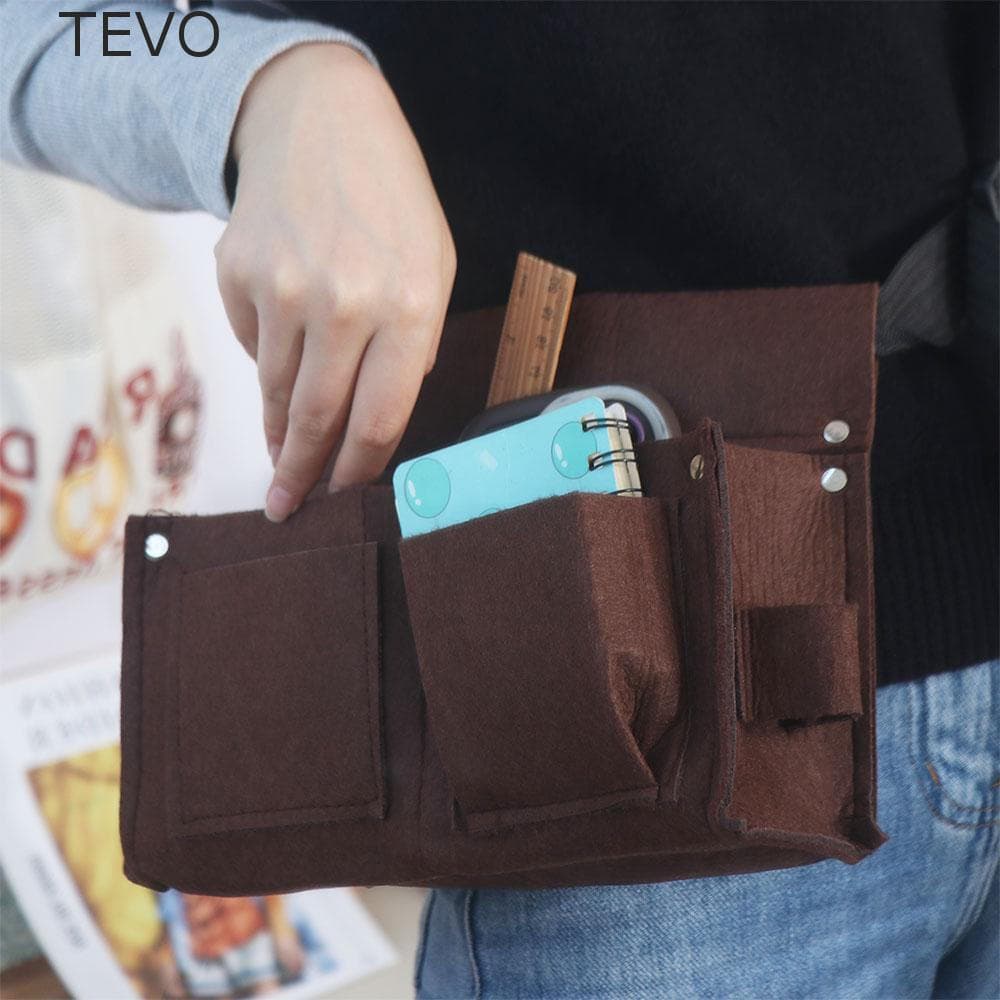 Bolsa De Cintura Para Ferramentas TEVO , Kit De Cinto De Grande Capacidade Com Reforço De Rebite , Unhas De Carpinteiro