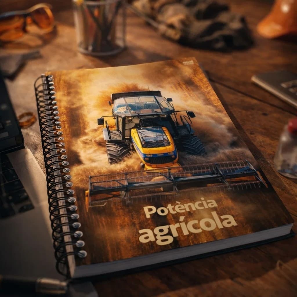 Caderno Capa Dura 160 Folhas Anotacoes Estudo Faculdade Material Escolar Papelaria Resistente