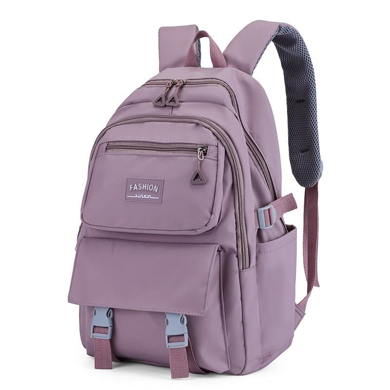 Mochila Bolsa Faculdade-Viagem Feminina Multifuncional Reforçada Impermeável Expansível para Notebook