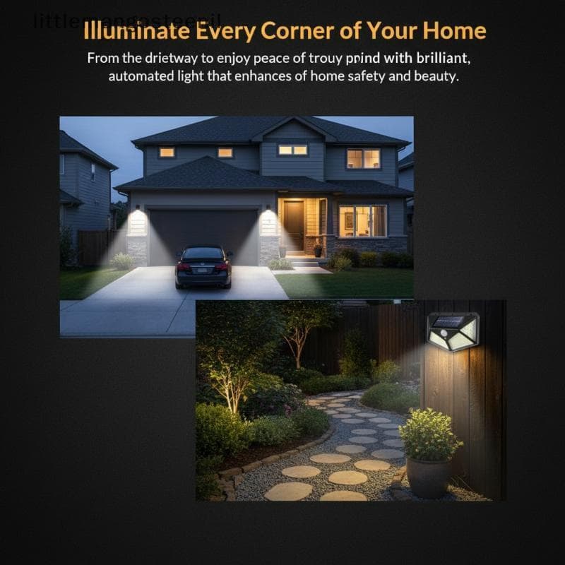 Pequena Paisagem Solar Jardim Lâmpada Multifuncional À Prova Dwaterproof Água Ao Ar Livre Luz LED Para Pátio Passarela Q