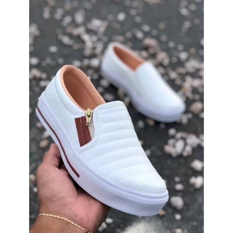 Tênis Feminino Confortável Casual Várias Cores Numeração 34 ao 39 Solado Antiderrapante