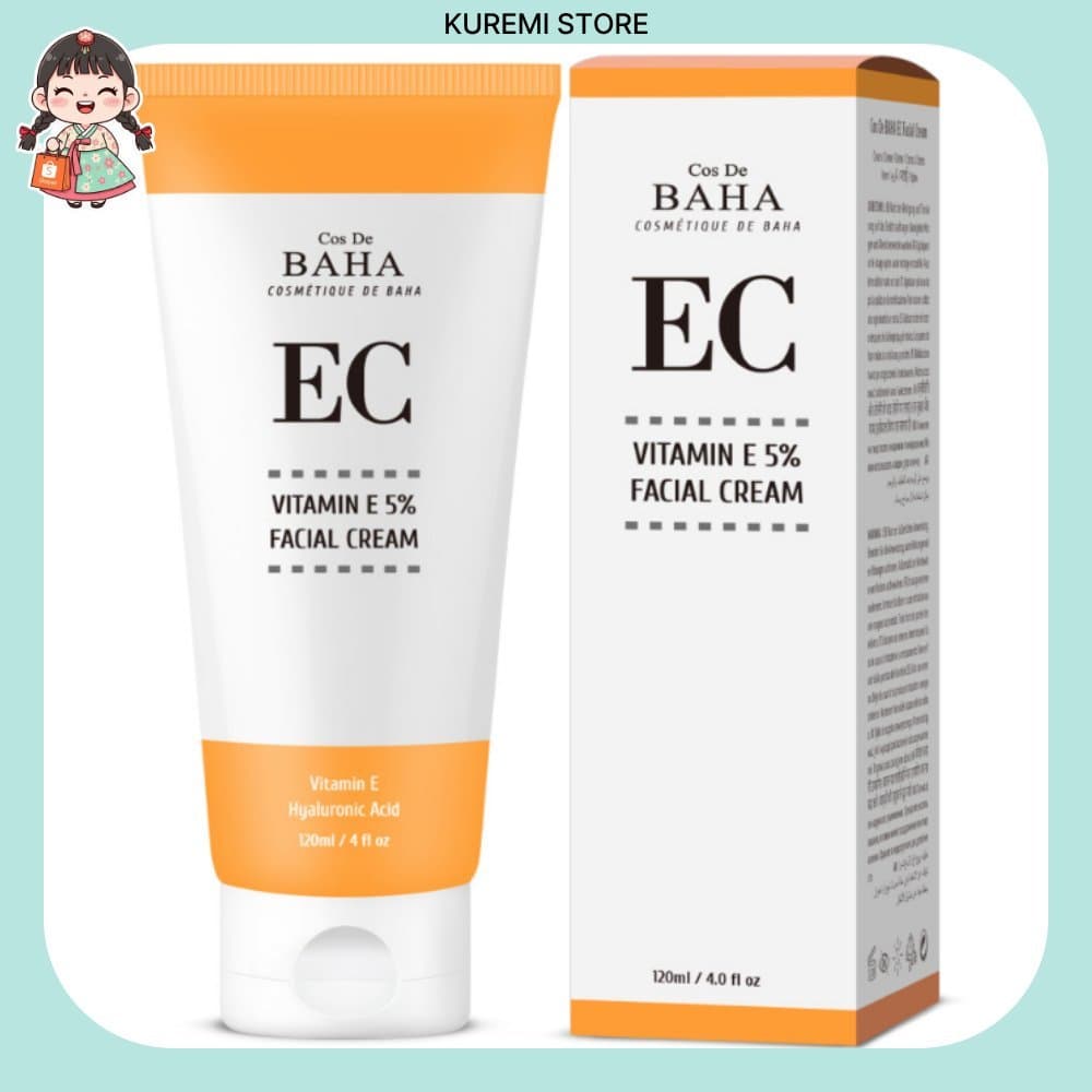 Cos De BAHA EC Vitamina E 5 Creme 120ml