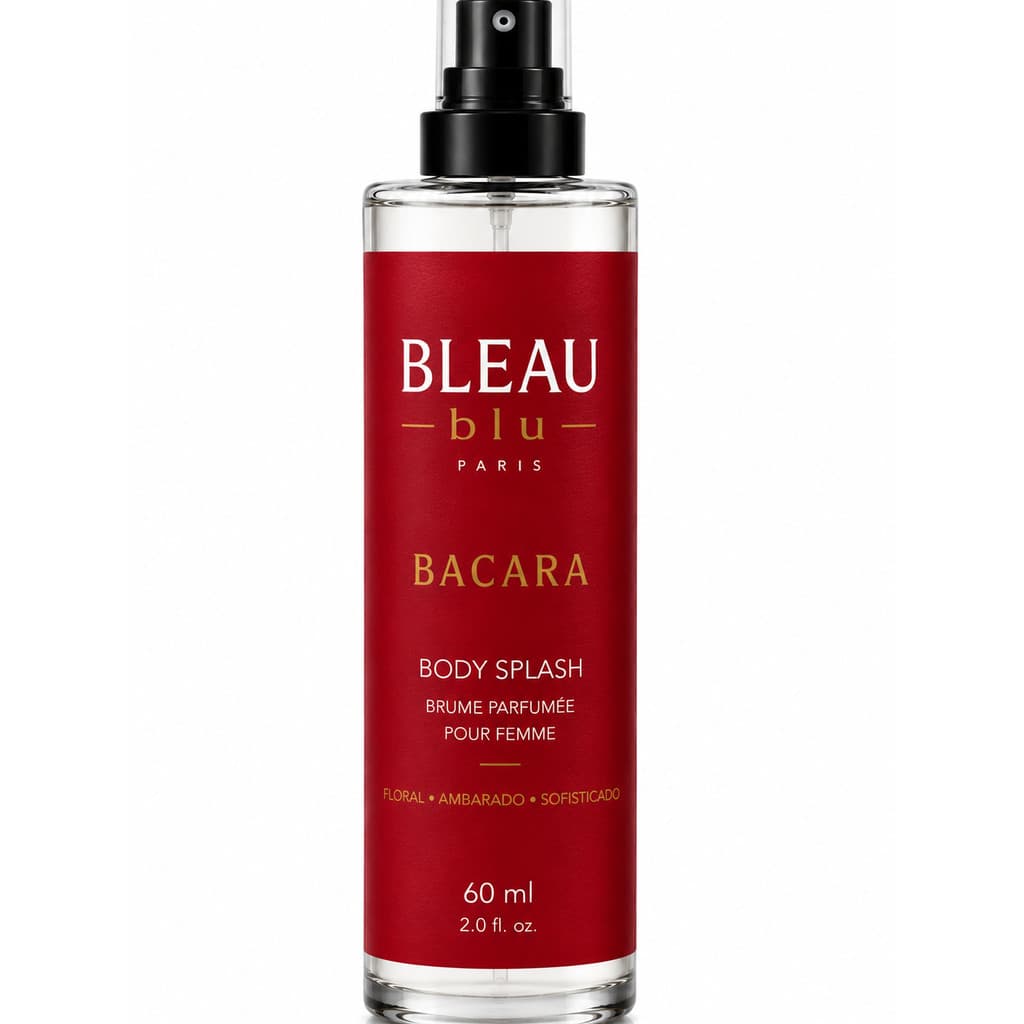 Body Splash Feminino Bacara 60ml | Inspirado no Baccarat Rouge 540 | Floral Ambarado