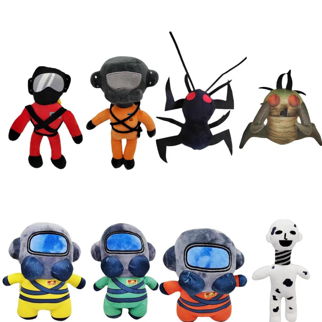 Novo brinquedo de pelúcia da Lethal Company, monstro de pelúcia macio LE7H