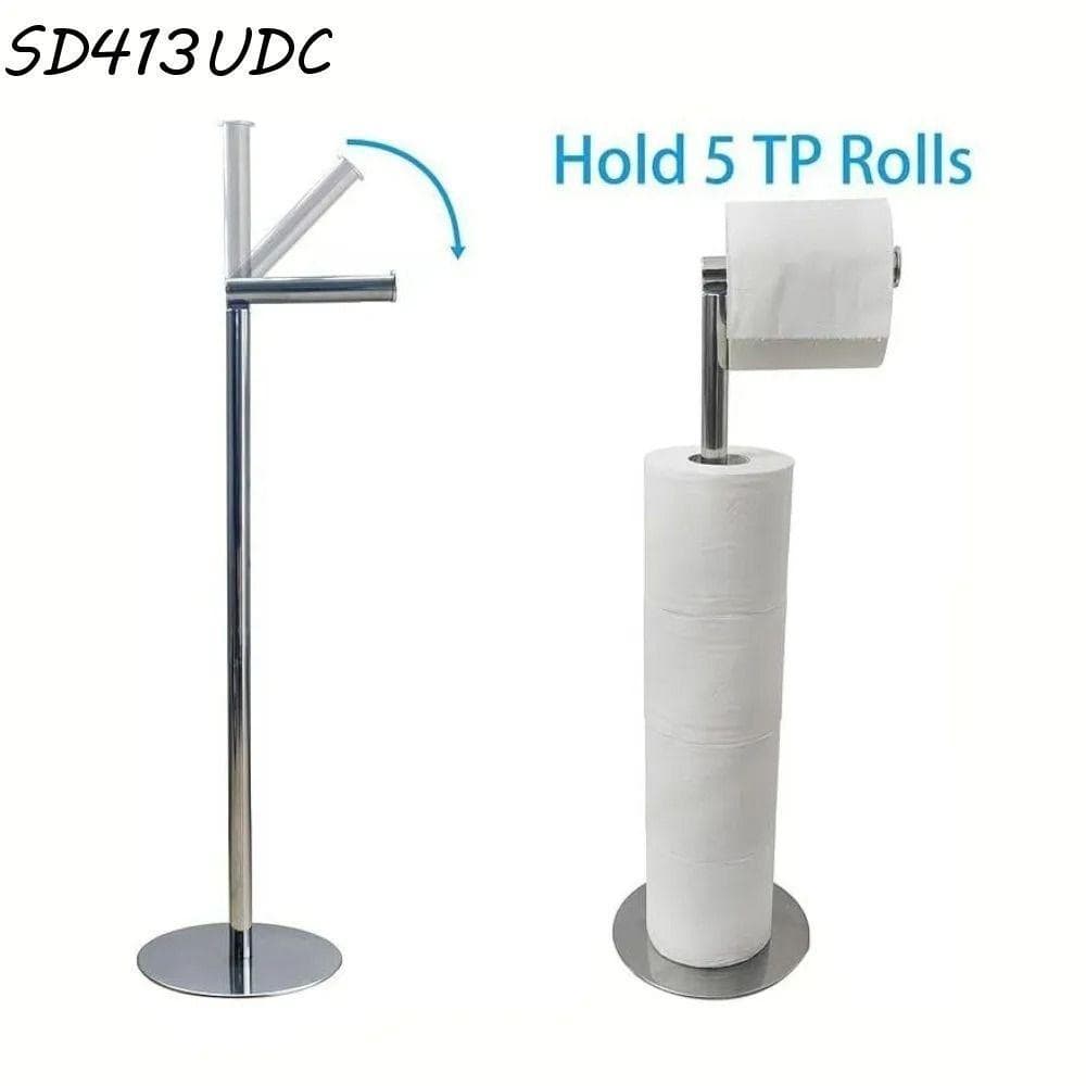 Suporte Autônomo Para Papel Higiênico SUNDANCE , De Rolo De Aço Inoxidável Antiderrapante De Pólo Único