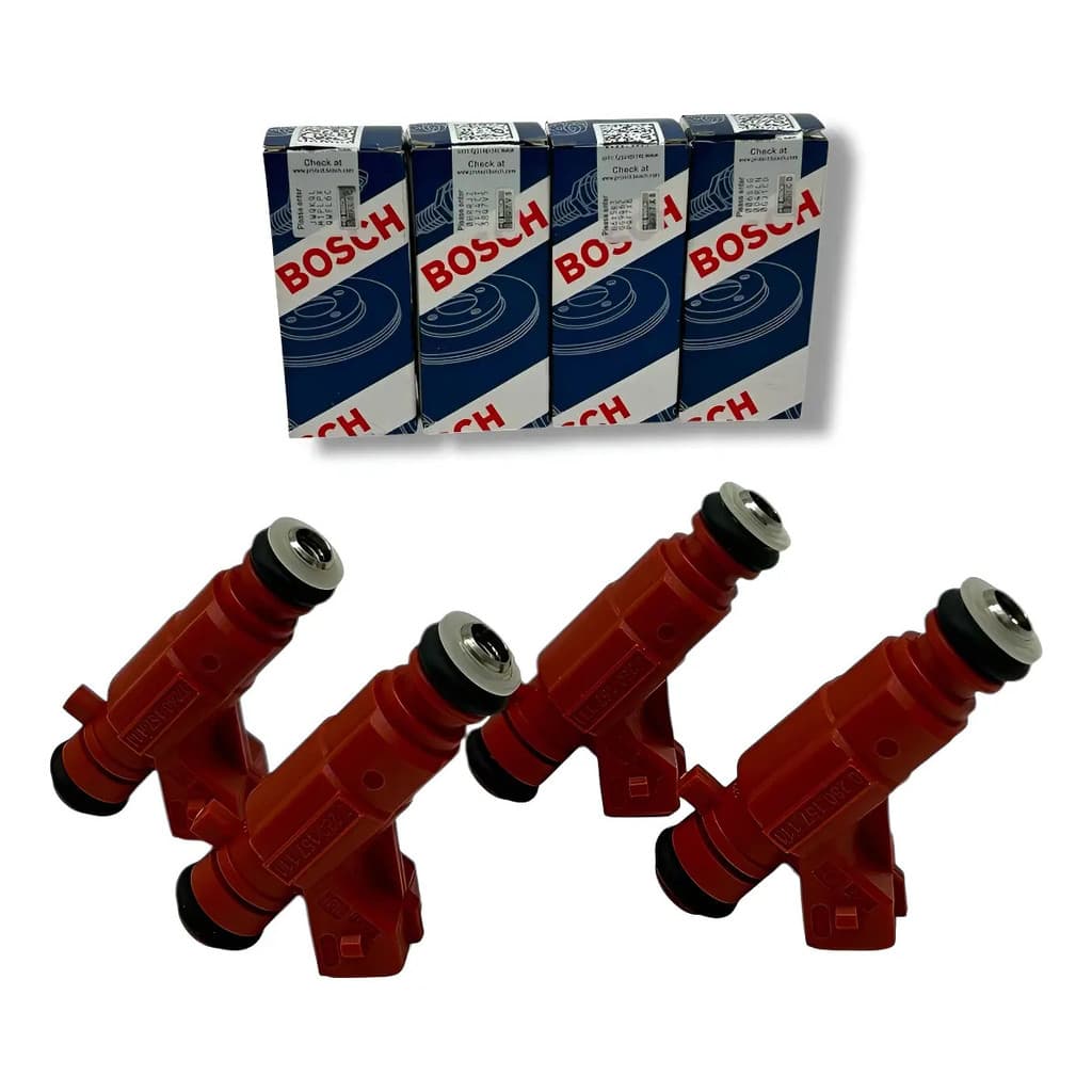 4 Bicos Injetores Gol G4 G5 Voyage 1.0 Flex 2013 0280157111