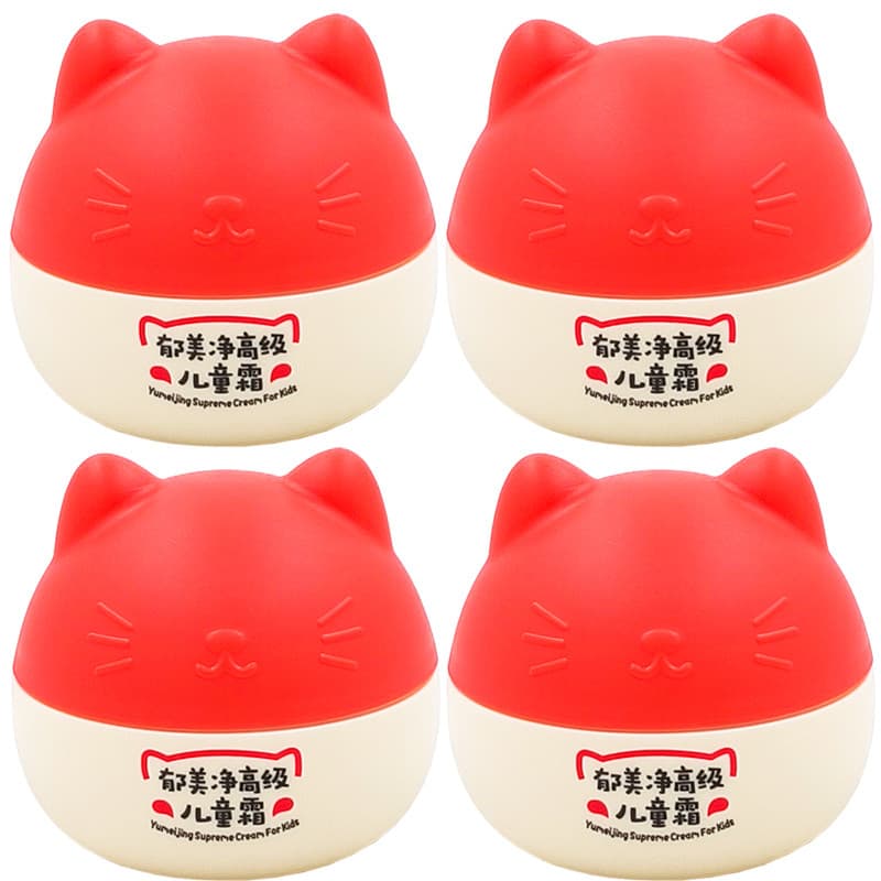 Yumeijing Premium Creme Infantil 40g * 4 Garrafas Creme para Bebê Hidratante Creme Hidratante para a Pele Creme Hidratan