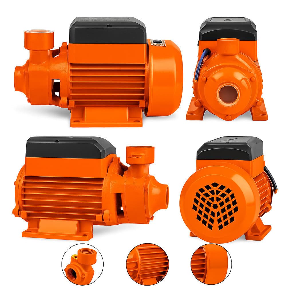 Bomba D’Água Periférica 1/2HP 220V – Alta Pressão, Silenciosa e Durável 33L/Min