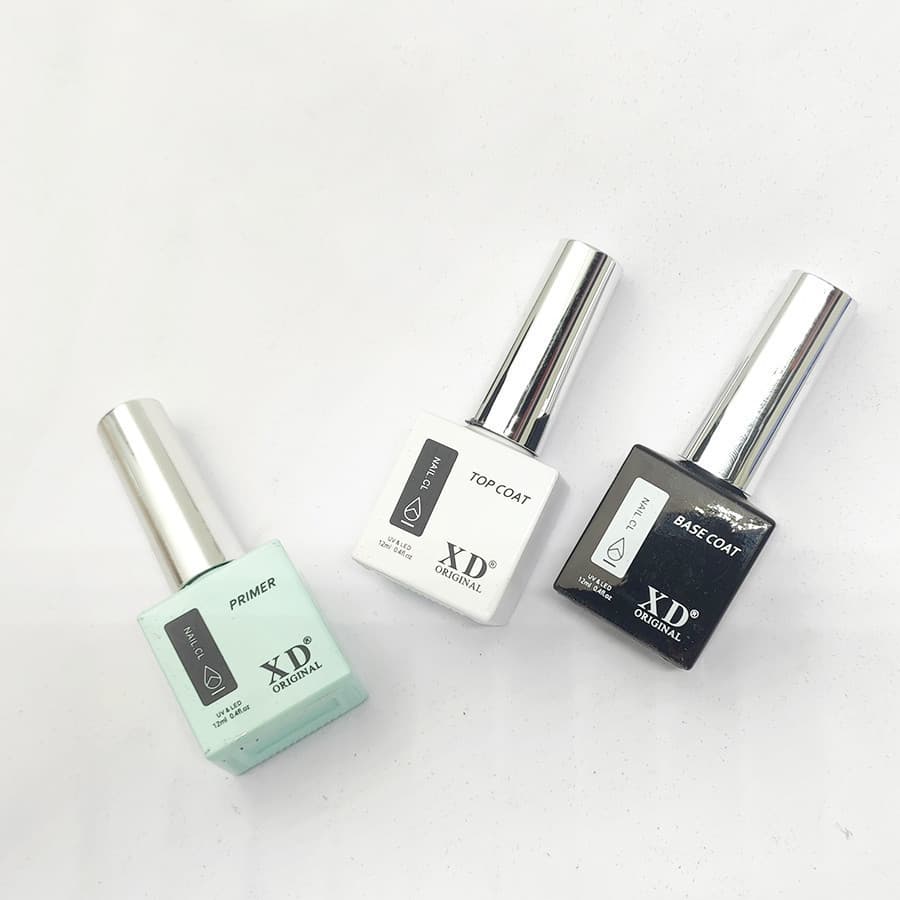 Esmalte De Top Coat,base Coat E Primer  12ml UV/LED