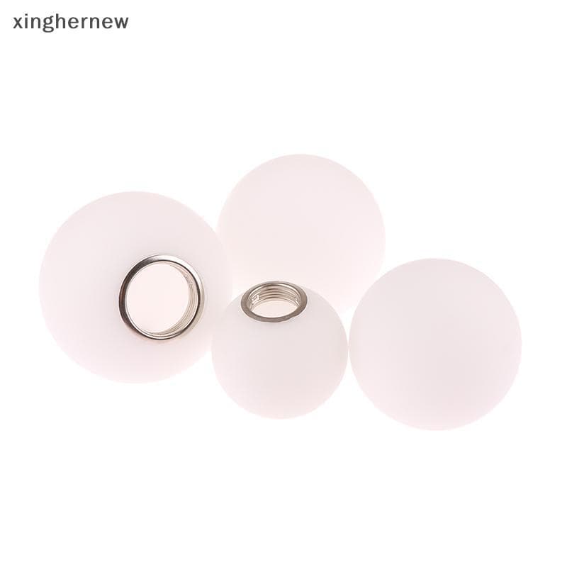 xinghernew Abajur De Vidro Branco Para Lâmpada E14/E27 , Acessório De Abertura , Substituição De Luminária , Globo Ou XH