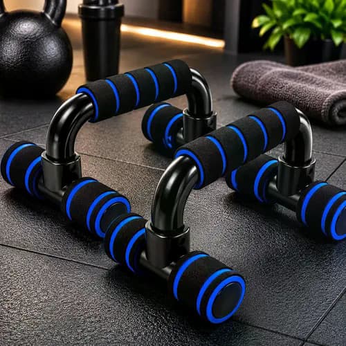 Apoios Para Flexão Com Pegadores Anatômicos Antiderrapante Sortida