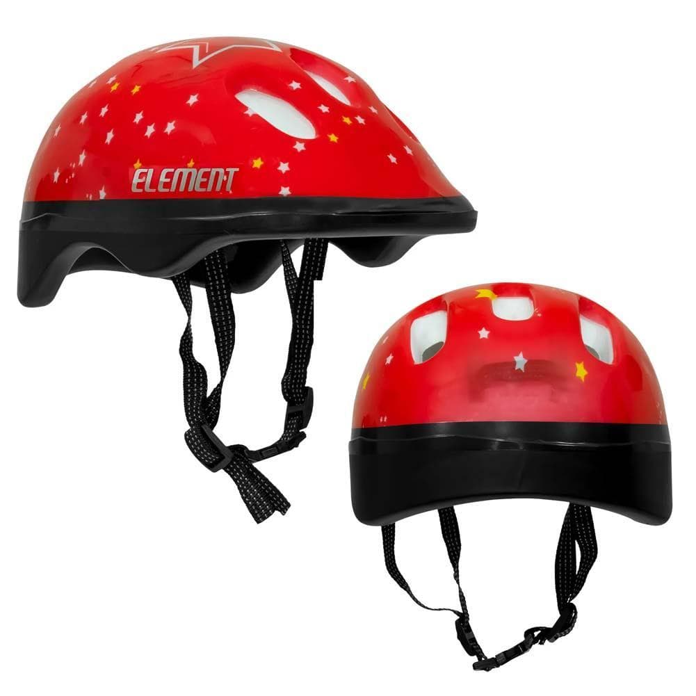 Capacete Mirin Bike Infantil Element Vermelho Strela