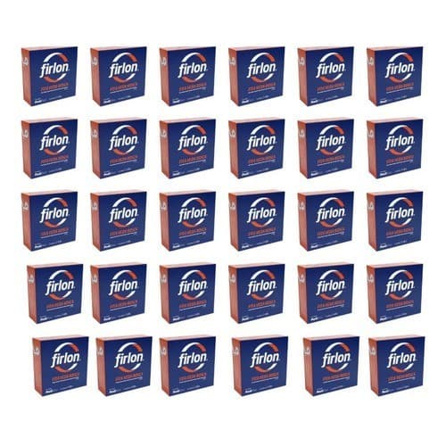 Kit 30 Fita Veda Rosca 18mm X 50 Metros Firlon Branco