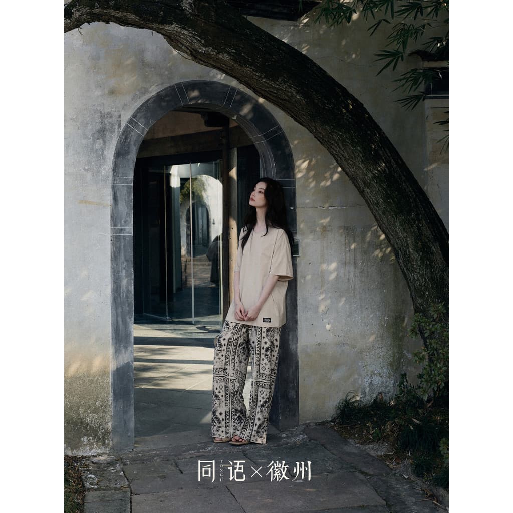 Mesmo idioma {Hae Xin Yuhui} Pijama de manga curta de algodão Modal macio feminino High-End verão lindo Homewear