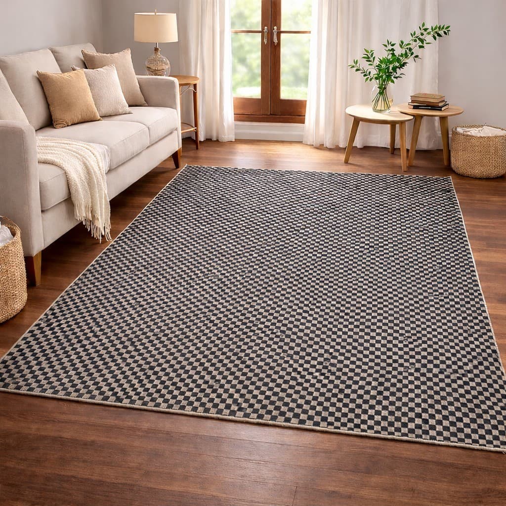 Tapete Pilão 1,40x1,00  Decorativo para Sala Quarto Escritório