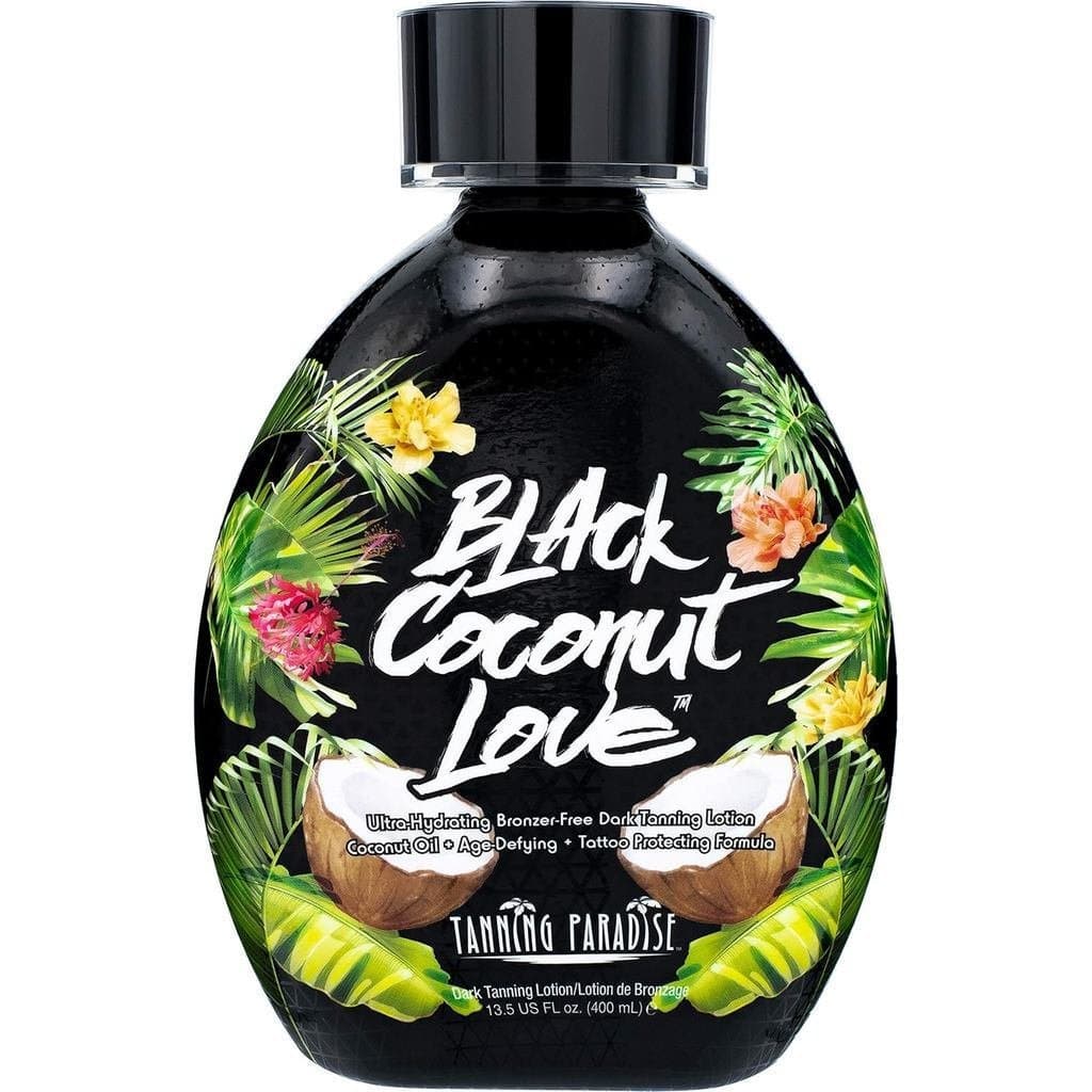 TanningParadisekCoconutLoveLoçãoParaBronzeamento | Óleo de Coco | Anti-envelhecimento | Fórmula Protetora para Tatuagens