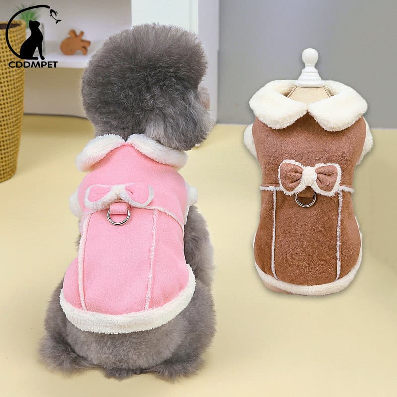 Casaco de Inverno para Animais de Estimação para Cães Pequenos, Gatos, Poodles, Bulldogs Franceses WM80