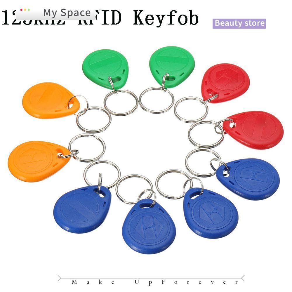 MY 10pcs Cor Aleatória 125khz TK4100 RFID Chave Fob Útil Sistema De Controle De Acesso Durável De Alta Qualidade