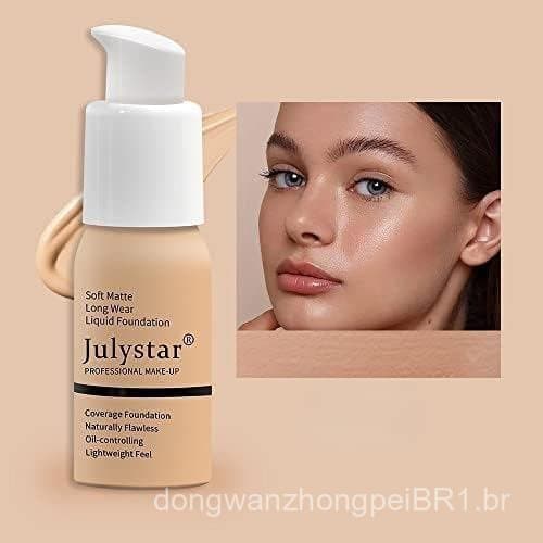 Base Hidratante e Reparadora à Prova d'Água de Longa Duração July Star (01) #               ) (08 #               )