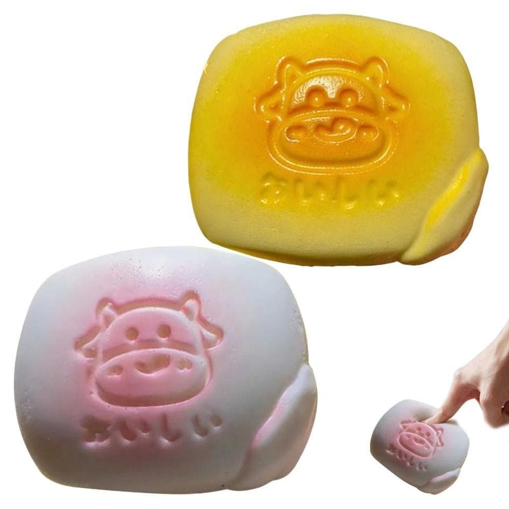 FALLFORBEAUTYEJ Fidget Bread , Squishy De Pão De Leite Simulado De Ascensão Lenta , Brinquedo Sensorial De Pitada Fofa