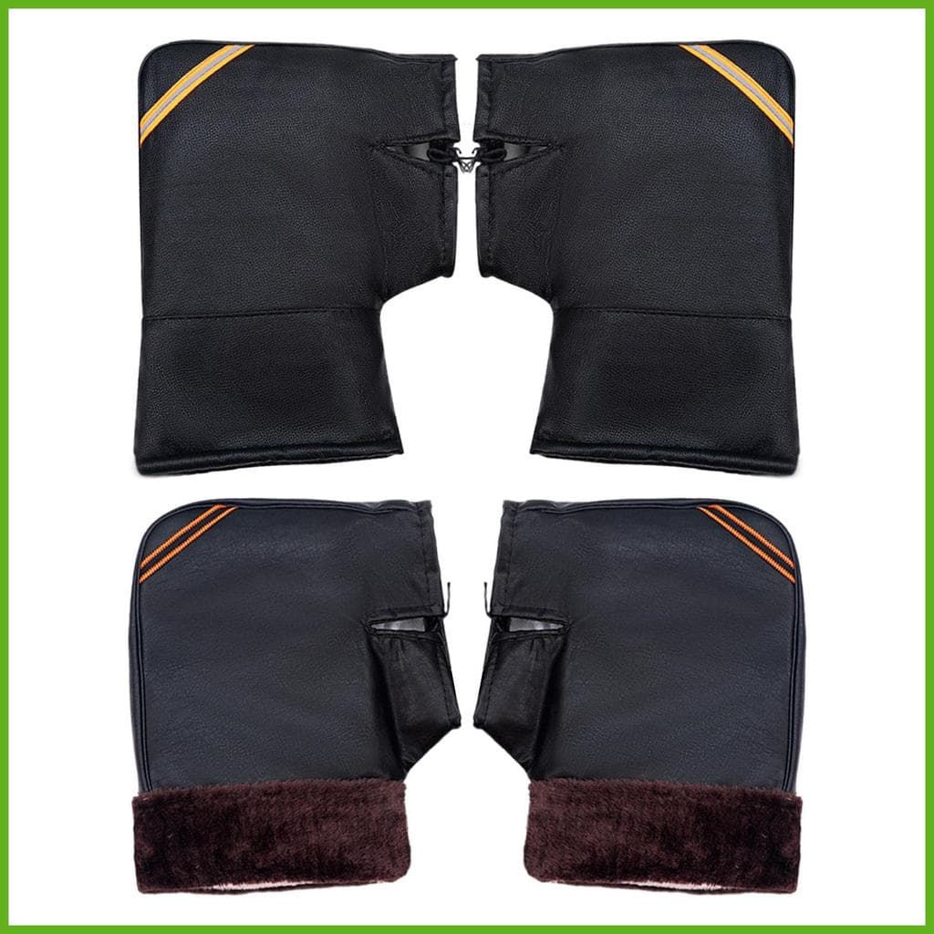 Luvas Para Guidão De Motocicleta , À Prova De Vento , De Ciclismo De Inverno , Manoplas Snowmobile , Scooter , cupionbr