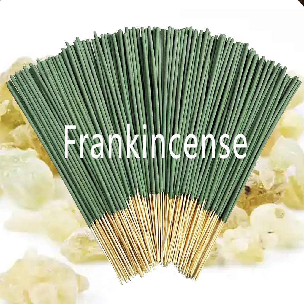 Varas De Incenso Do Olíbano De 100 Pces , De Bambu Perfume Leite Da Aromaterapia