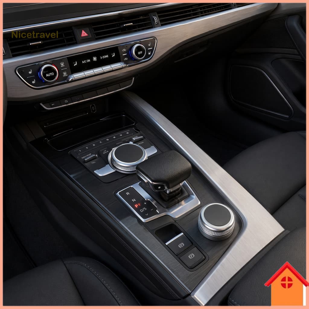 Non-slip Metal Knob for Audi Central Control Multimedia Rotary Volume for A6/a8/q7 Rs6 2004-2011 Main Menu Switch Replac