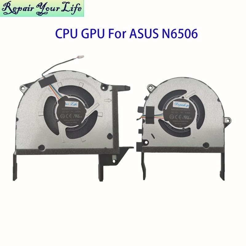Notebook Cooler CPU GPU Ventilador Para ASUS Vivobook Pro 15 OLED N6506 N6506CU Radiador De Refrigeração Novo 13NB15E0P0