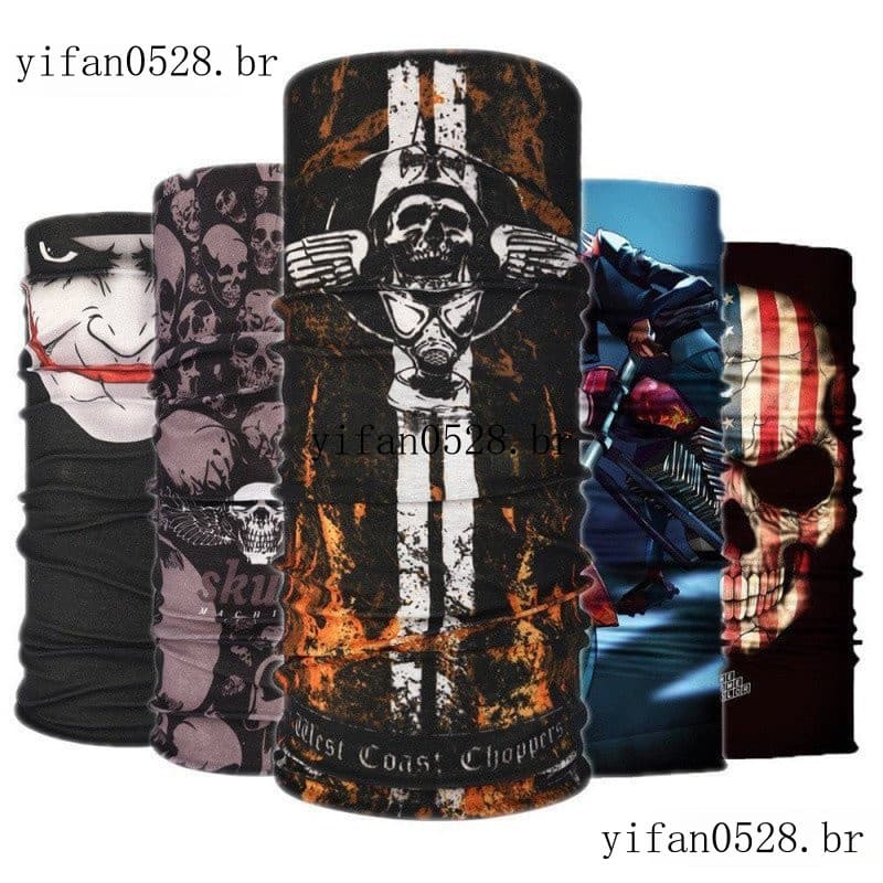 Anti-Pó UV Buff Bandana Head Scarf Motocicleta Lenço De Cabeça De Pesca Esportiva Topeng Headband Outdoor