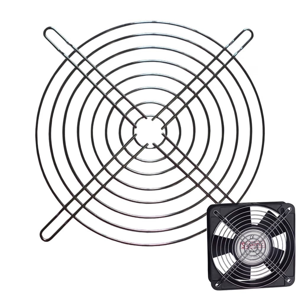 Grade Tela De Proteção Para Ventoinha Cooler 120x120mm
