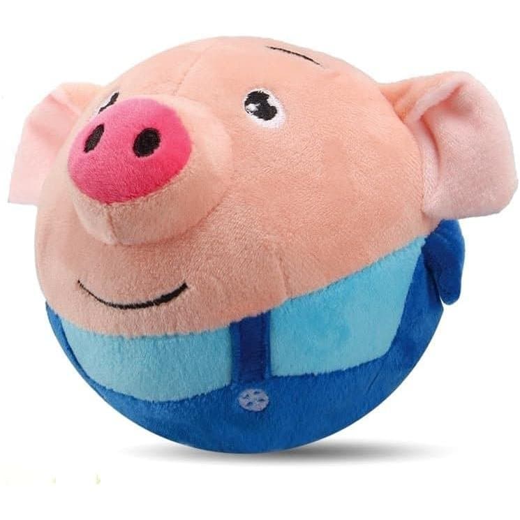 Brinquedos Interativos para Cães, Novo Brinquedo de Pelúcia Ativo para Animais de Estimação 2025, Bola de Pelúcia Recarr