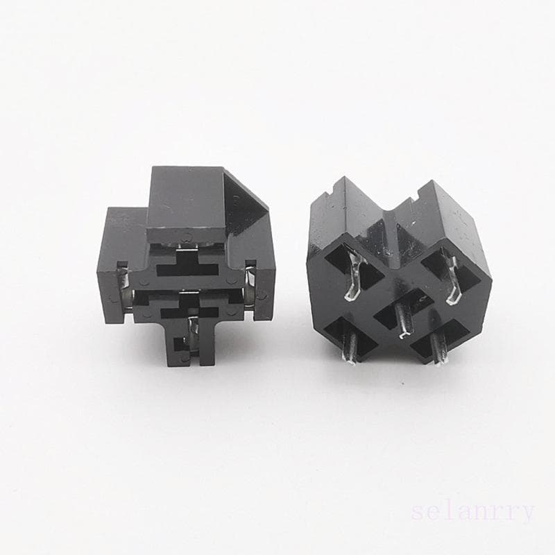selanrry Heavy Duty 40Amp Relés Soquete 4 Bloco Terminal 5 Pinos Para Uso Automotivo PCB