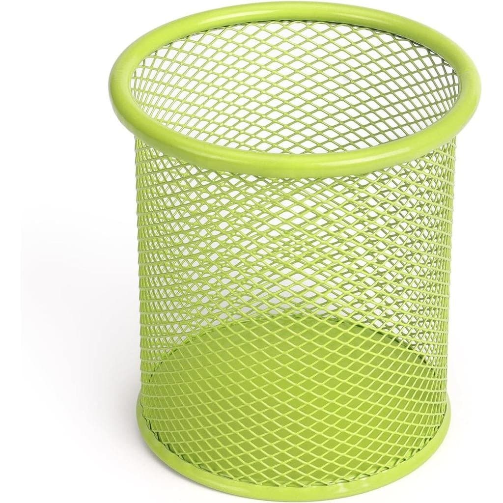 Porta-canetas Tamaki para Mesa, Organizador de Canetas em Malha de Arame para Escritório (Verde) CYY4