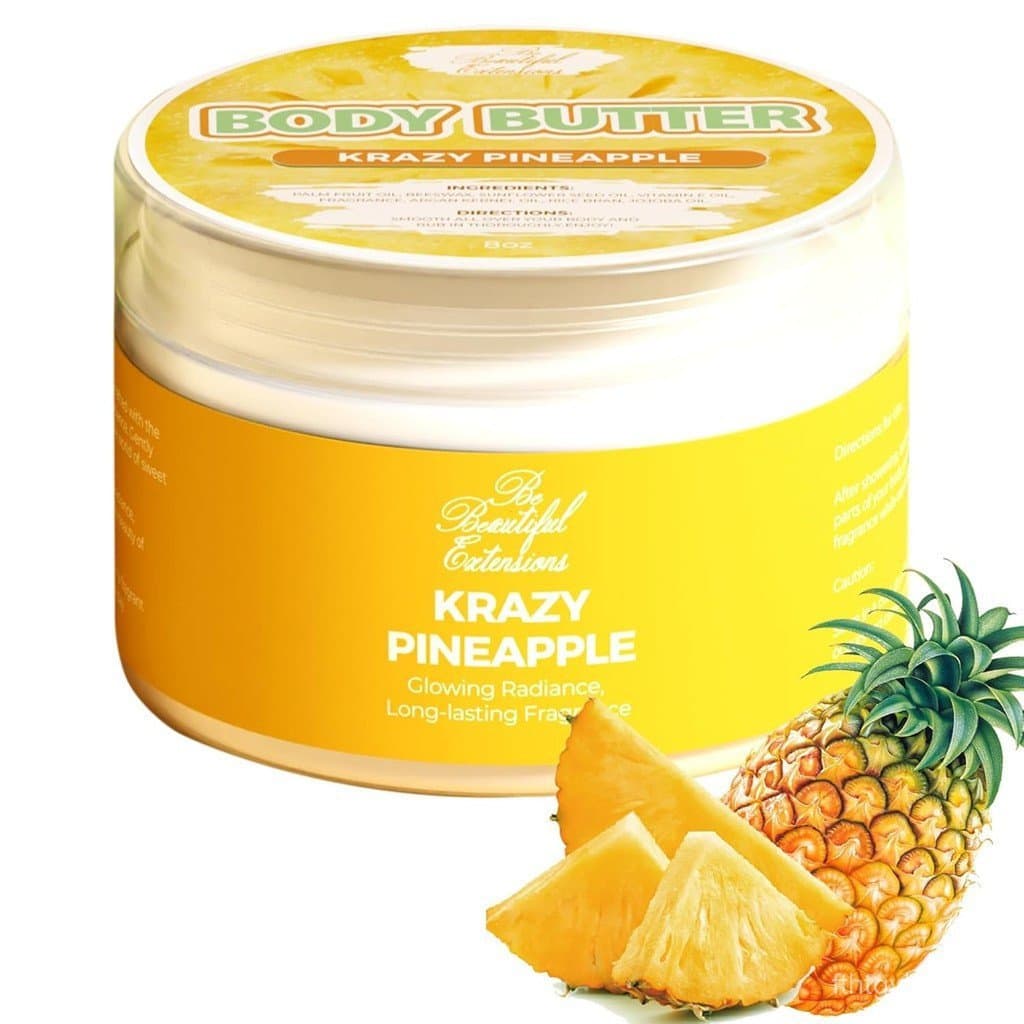 Aroma de abacaxi marcante, fragrância de longa duração, contém óleo de jojoba, hidratante e nutritivo, 8 onças.