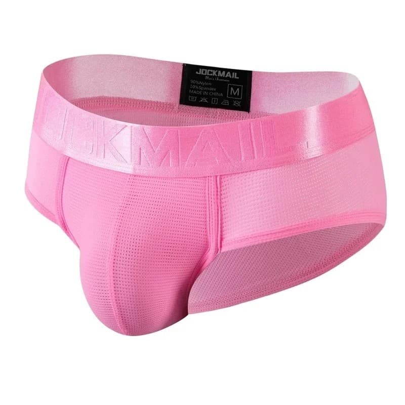Cuecas Masculinas De Malha De Nylon De Secagem Rápida Calções De Banho