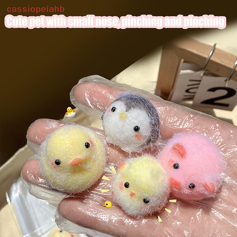 1PC Brinquedo Miniatura de Alívio de Estresse Pato Pinguim Squishy Mini Pinguim Novo Brinquedo Fidget