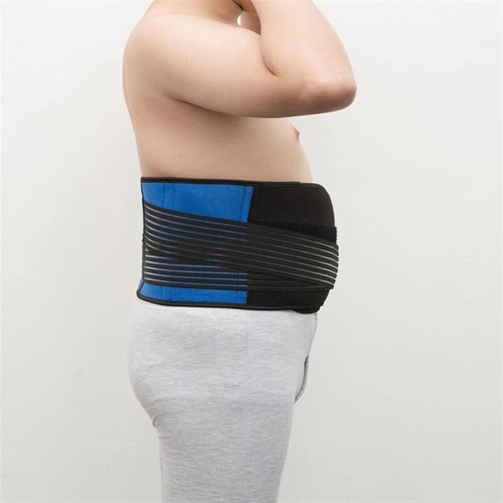 Cinta de Suporte para a Parte Inferior das Costas para Homens e Mulheres - ZWEBY Tamanho Grande 5XL 6XL Cinta Corretora