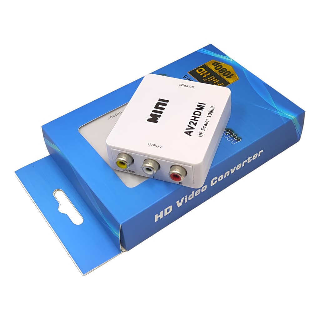 Conversor Adaptador Rca Para Hdmi Kapbom Kap-v085