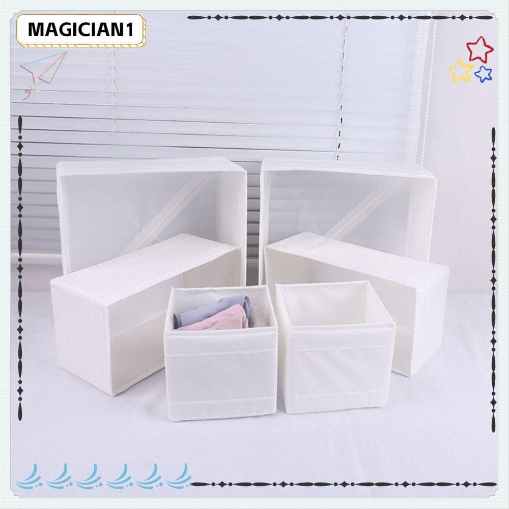 Caixas Organizadoras De Armário MAGICIAN , Organizador Dobrável De Arte Em Tecido , Armários De Armazenamento De Caixa C