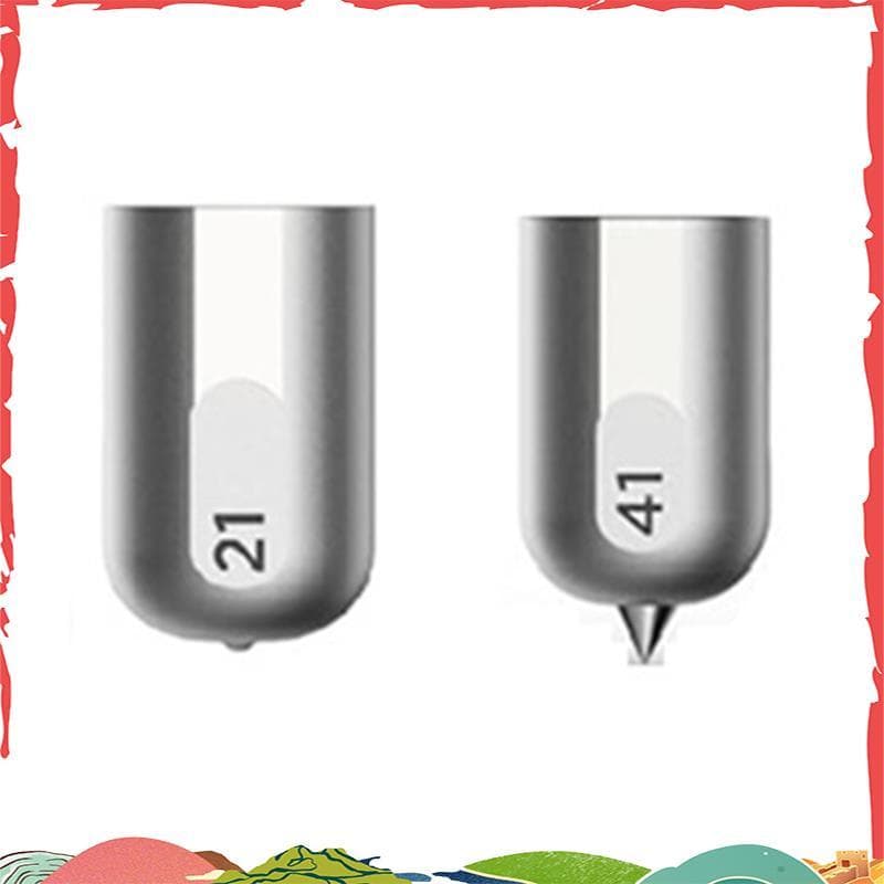 Ponta De Gravação E Fina , 2 Peças , Para Fabricante 3/Máquina De Corte , Ferramenta