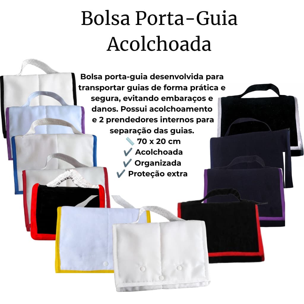 Bolda  Porta Guias 20 unidades Bolsa Porta Guia Exu é o Orixá Umbanda Candomblé