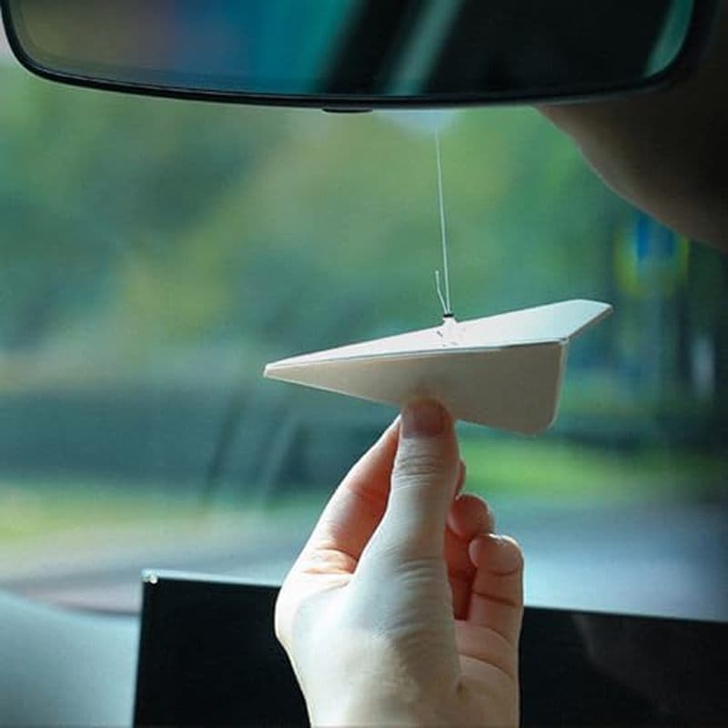 Ambientadores De Carro De Avião De Papel Pendurado Bonito Ambientador Difusor Pingente Ornamentos Magnéticos Automáticos