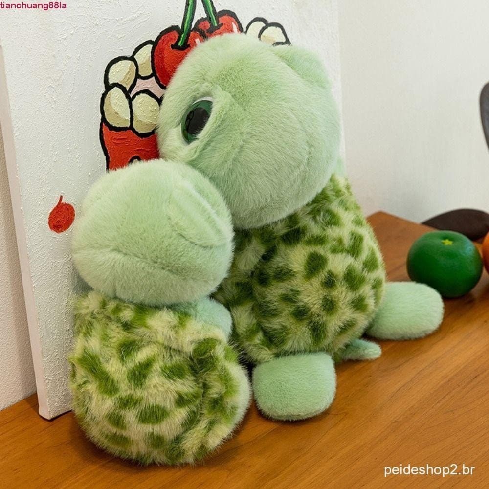 TIANCHUANG Brinquedos De Pelúcia De Tartaruga Marinha , Travesseiro Macio De Animal De Coleção , Boneca De Desenho Anima