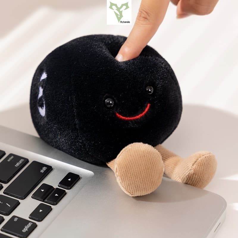 Rytanda Bola Fofa Boneca De Pelúcia Brinquedos Basquete Futebol Beisebol Tênis Bilhar Bonecos Decorativos Engraçados Tro
