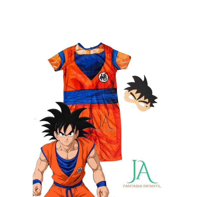 FANTASIA INFANTIL GOKU C/ACESSORIO