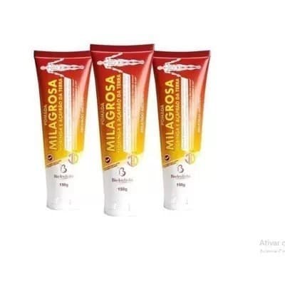 Kit c/ 3 Pomada Massageadora Milagrosa Bio Instinto – 150g Promoção