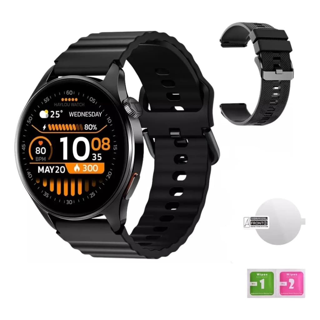 Relógio Haylou Watch 4s Com Gps Display Amoled 1.43 Esporte