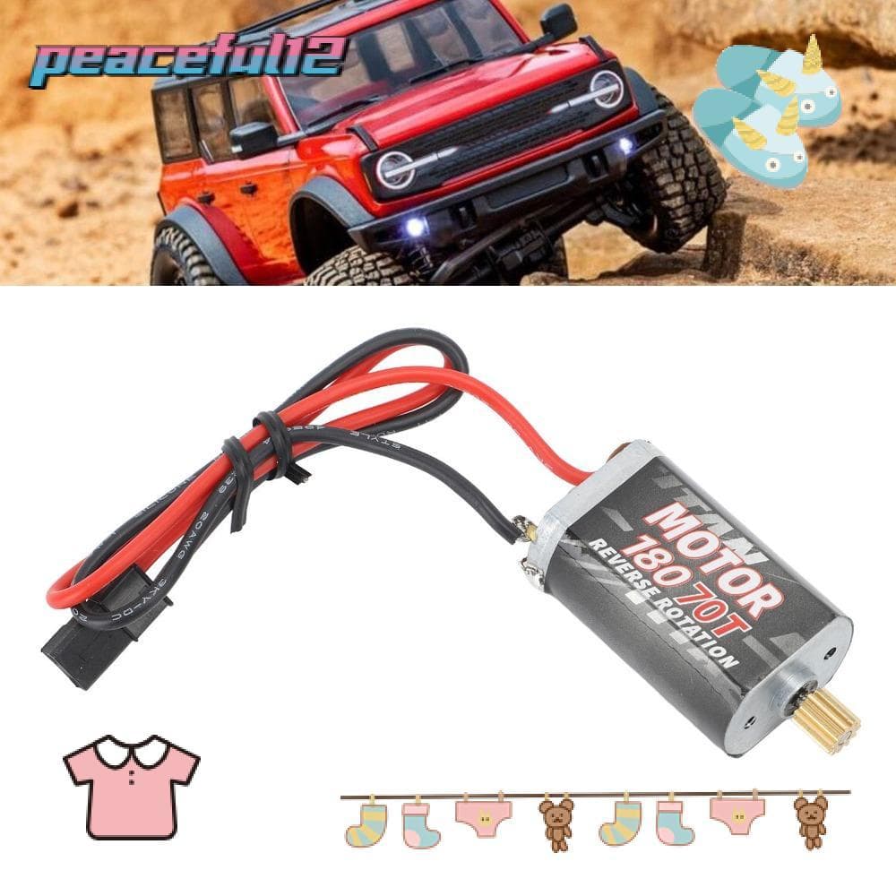 Motor Escovado Pacífico , De Cobre De Ferro 7.2V 180 RC , Leve Para Rastreador Traxxas TRX4M